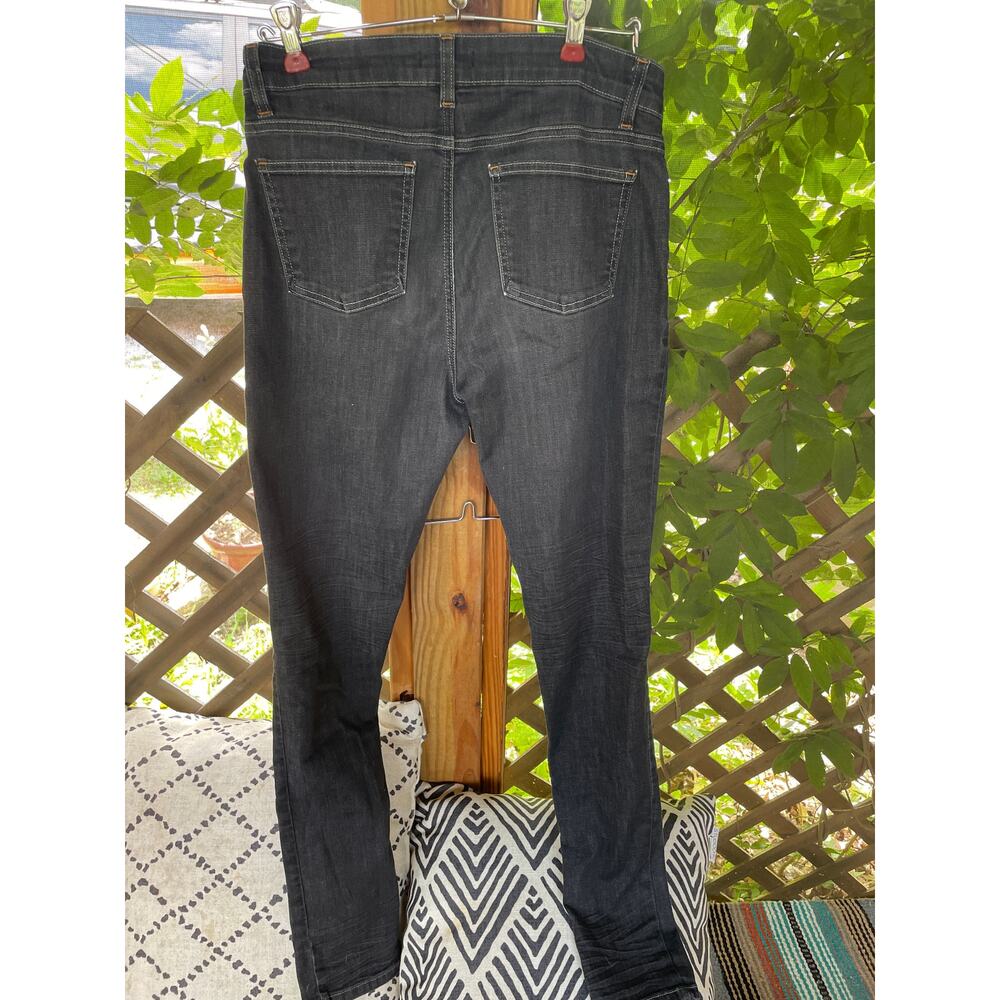 Eileen Fischer Organic Cotton Black Wash Jeans - Size 4 - Picture 3 of 9